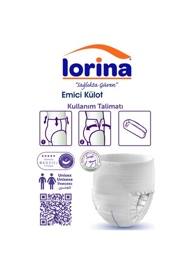 Emici Külot Hasta Bezi Xlarge 240 Adet XL