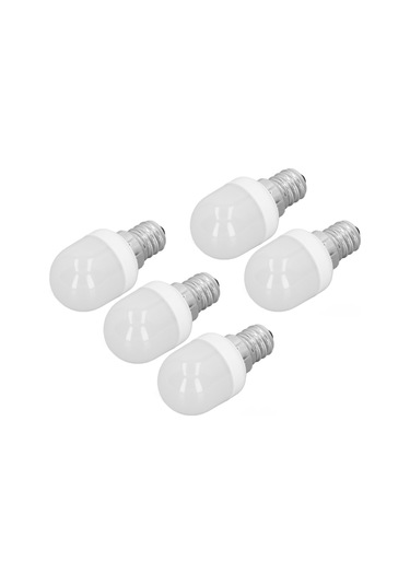 Adet Tavan Lambası 1,5 W Yüksek Sıcaklığa Dayanıklı Beyaz 75 Işık Akısı E12 Tabanlı Led Ampuller Ofis Yatak Odası Koridor Sıcak Işık