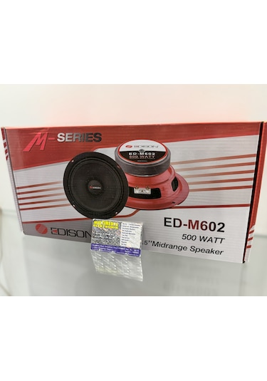 Edison Ed-m602 16.5 Cm Midrange Oto Araç Hoparlörü