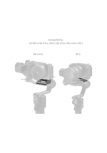 Smallrig 4639 Djı Rs 2 / Rsc 2 / Rs3 / Rs 3 Pro / Rs4 / Rs4 Pro İçin Hawklock H38 Arca-swiss Hızlı