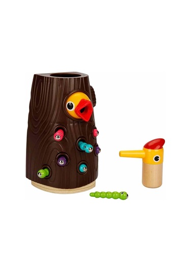 Woody Manyetik Ağaçkakan Besleme Oyunu 10 Parça