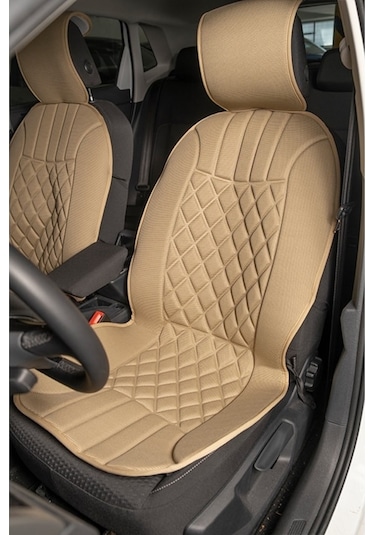 Opel Antara Uyumlu Koltuk Minderi Ön 2'li Set Elegance Bej