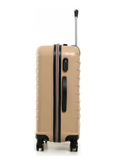 Yefa Pp Polipropilen Kırılmaz Orta Boy Valiz Altın