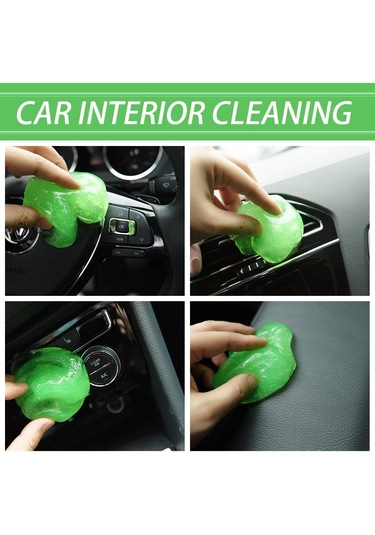 Dizüstü Bilgisayar Klavyesi, Bilgisayar, Araba İçin 4 Adet Çok Renkli Temizleme Jeli