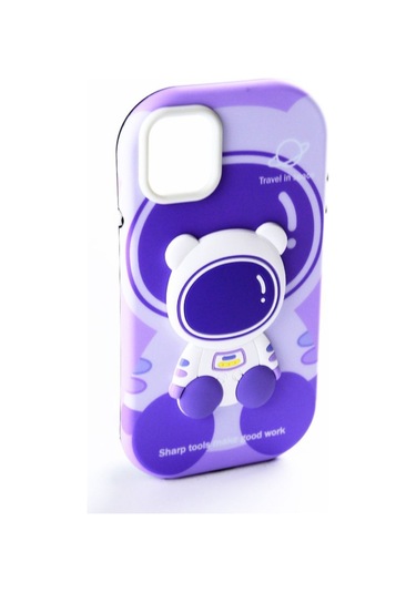 Merci Mt -14 Pro Uyumlu Figure Silicon Astronot Telefon Kılıfı