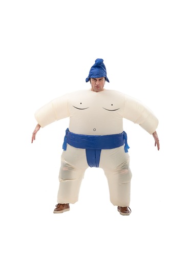 Lıcorıce Kukla Elbiseleri Sumo Şişme Giyim Yetişkin Mavi