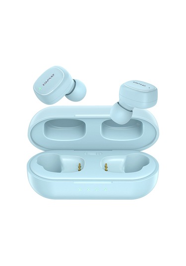 Hifi Stereo Sound Bluetooth-compatible Headset Touch Control Wireless Headphone Built-in 8mm Driver Unit - Blue