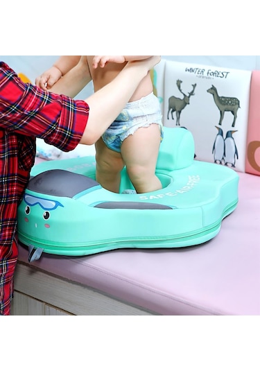 Mambobaby Bel Destekli Yüzme Simidi - Yeşil