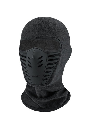 Primepickings Kışın Sürüş Ve Kayak Yaparken Toz Geçirmez Sıcak Maske Başlığı Altın