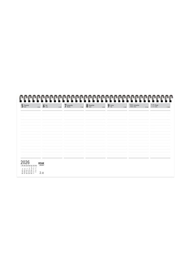 Keskin 2026-aj-66 16 33,5 Spr.haftalık Masa Ajandası-lacivert Lacivert