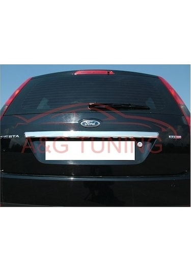 Ford Fiesta Krom Bagaj Çıtası 2002-2008 Paslanmaz Çelik N11.6045