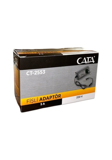 Ct-2553 60 W 5 Amper Cata Fisli Adaptör