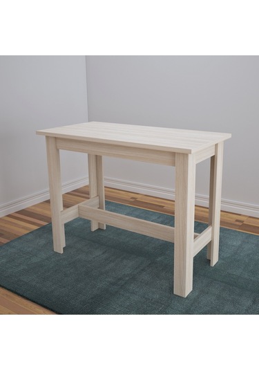 Pasific Home Barra Bar Masası Yüksek Yemek Masası, Meşe, 120x60