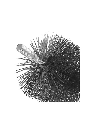 Lemestar Kömürenbesi Temizleme Fırçası, Çelik Tellerden Yapılmış, Korumalı Kaplama, Rust Ve Kir Giderici, 170mm Uzunluk, Kolay Montajlı