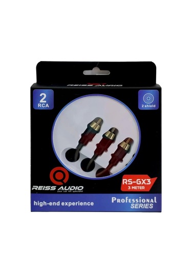 Reıss Audıo Rs-gx3 Kablo 2rca 2rca Bakır 3mt