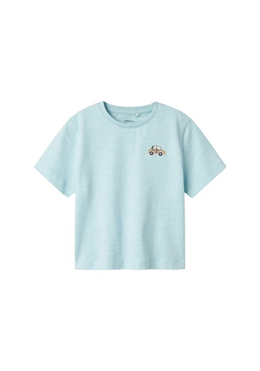 Name It Nmmfredery Ss Nreg Top Pb Mavi Erkek Çocuk Kısa Kol T-shirt 000000000102263528 Mavi