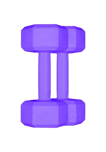 1 Kg X 2 Adet Renkli Dambıl Seti - Evde Egzersiz İçin İdeal