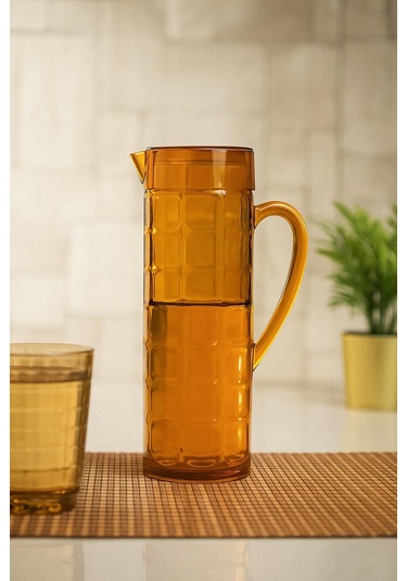 Akrilik Allegra 1,5 Lt Bal Sürahi Buzdolabı Kapak Rafına Sığar