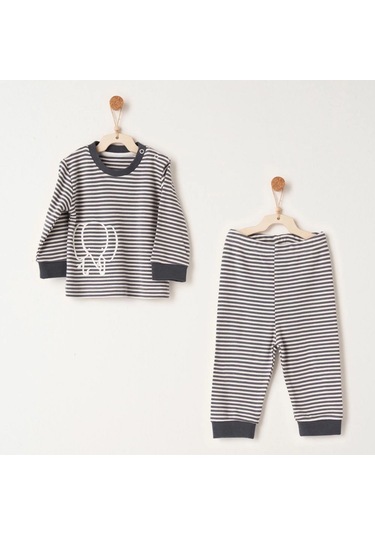 Andywawa 2'li Bebek Takım Ac26350 Gri