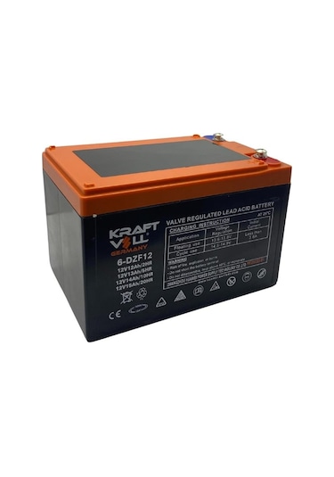 Kraftvoll 12v 15 Ah Elektrikli Bisiklet Aküsü Deep Cycle 150 101 99
