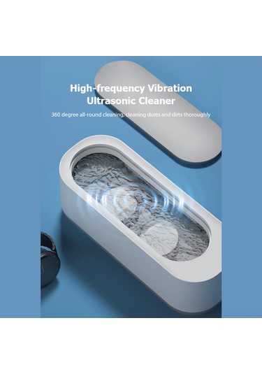 Padalink Ev Ultrasonic Temizleyici: Gümüş, Saat, Makyaj Fırçası Ve Gözlük Temizliği İçin Titreşimli Teknoloji - Aaa Pil Gereklidir Dahil Değil