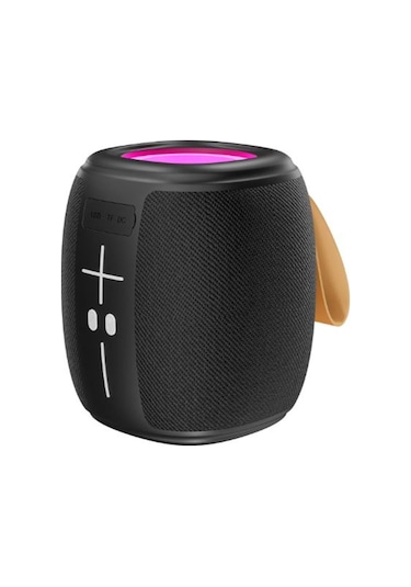 Mikado Md-888 Cube Siyah 5w 1200mah Bt-tf-usb-led Işıklı Speaker Hoparlör