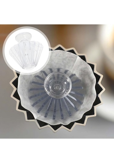 Homyl Kahve Filtresi Şekil Tutucu Mutfak Kafe Ofis Için Filtre Temizlemek