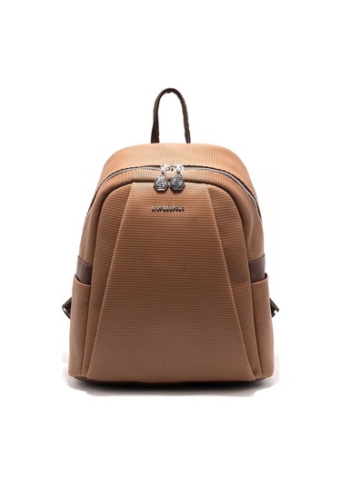 Silver & Polo Karamel - Kahve Sp926 Kadın Sırt Çantası Karamel - Kahve Çok Renkli