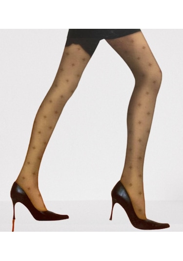 Italiana Ince Desenli Külotlu Çorap 57 Ten Renk (513254048)