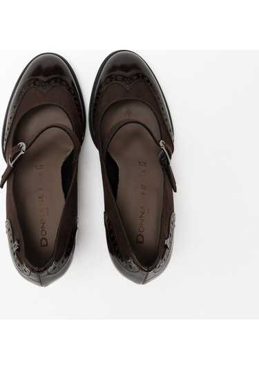 Camoscio Tdm Oxford Klasik Kadın 485787dm Donna Serena 5787dm Camoscıo Tdm/nap Pel Td Camoscio Tdm