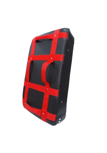 Pars 3 Kollu Büyük Boy Darbe Yastığı Siyah-kırmızı Kırmızı