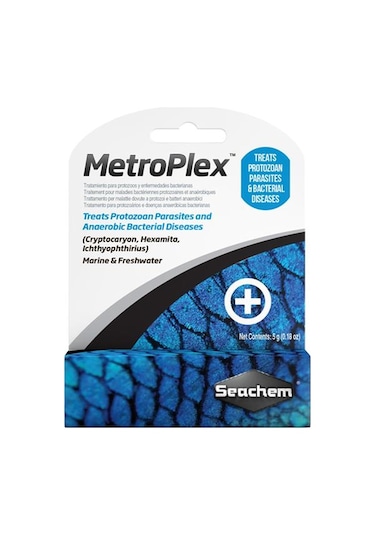 Seachem Metroplex Balık Parazit İlacı 5 G