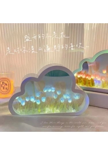 El Yapımı Büyük Boy Bulut Gece Lambası