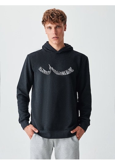 Rıgoma Kapüşonlu Sweatshirt 0112286525613880000 Antrasit