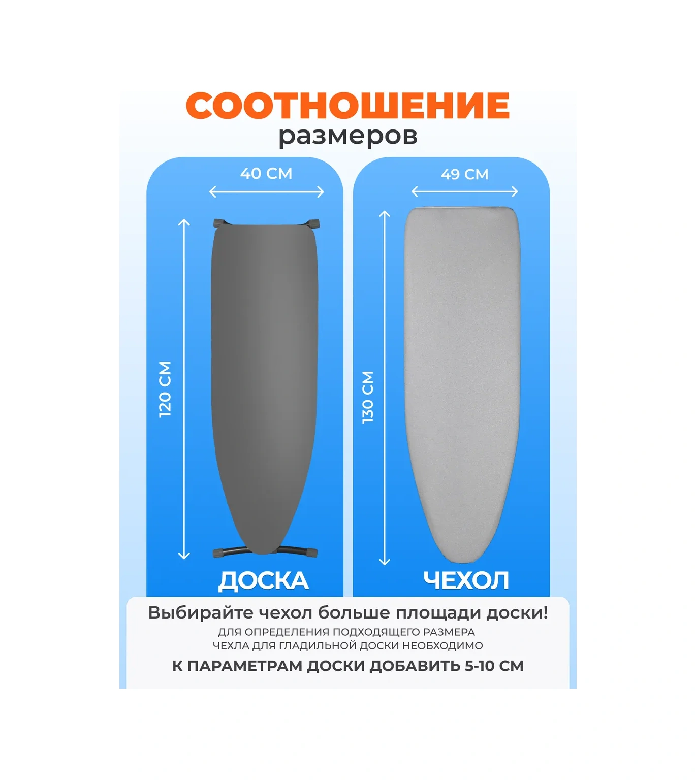 Eva 120x40 Cm Termal Dayanıklı Teflon Ütü Masası Kılıfı 175709358 Gri