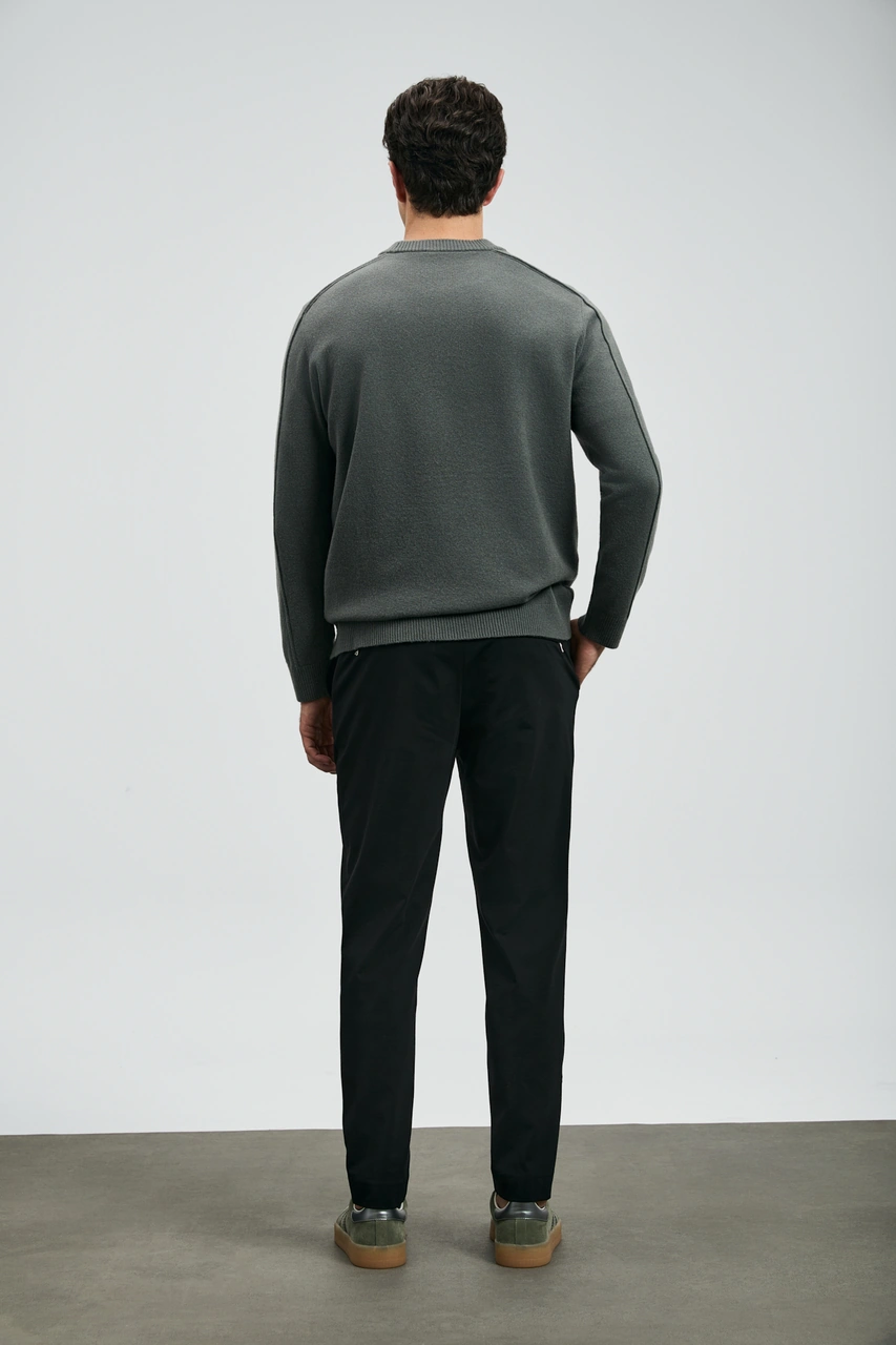 Lufian Les Erkek Kazak Duman Yeşili Duman Yeşili 112090160100692 Duman Yeşili