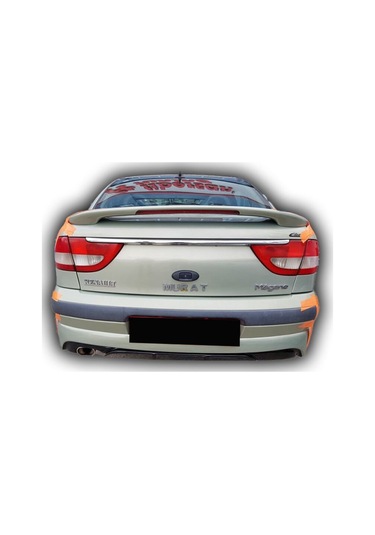 Renault Megane 1 Uyumlu Yedek Parça Işıklı Spoiler Boyasız