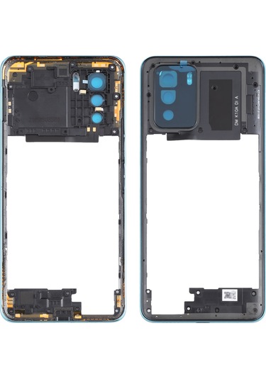 Xiaomi Redmi Note 10 Pro 5g İçin Orta Çerçeve Çerçevesi Plakası Mavi