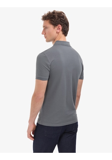 Pierre Cardin Erkek Antrasit Tişört Basic 50325311-vr006