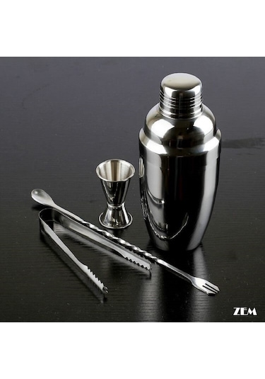 Zem Kokteyl Shaker Seti 350 Ml