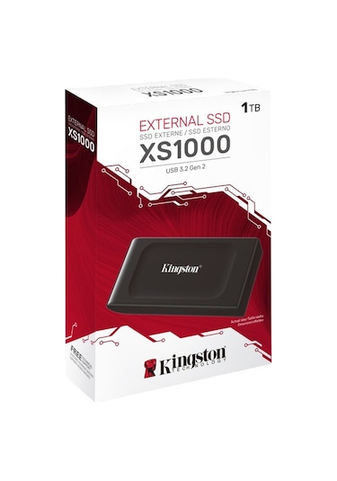 Kingston XS1000 SXS1000/1000G 1 TB USB Type-C 3.2 Gen 2 Taşınabilir SSD