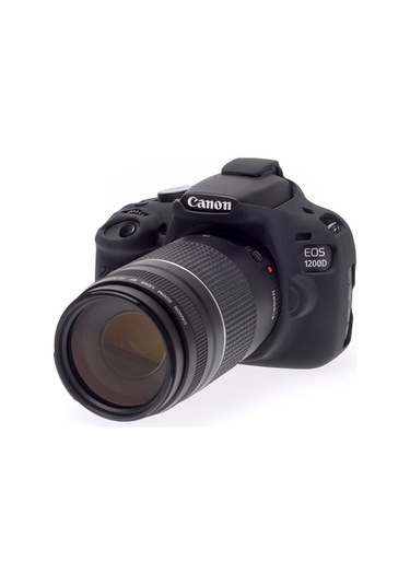 Easycover Canon 1200D Silikon Kılıf Ecc1200Db (Siyah)