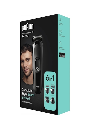 Braun Series 3 MGK3410 Hepsi Bir Arada Şekillendirme Seti