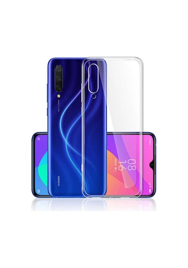 Xiaomi Mi A3 1mm Süper Silikon Şeffaf Kapak