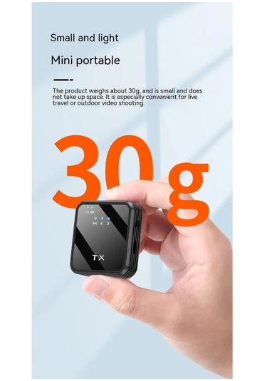 Kablosuz Yaka Mikrofonu Tip-c Android Kamera Iphone Uyumlu Stüdyo Mikrof