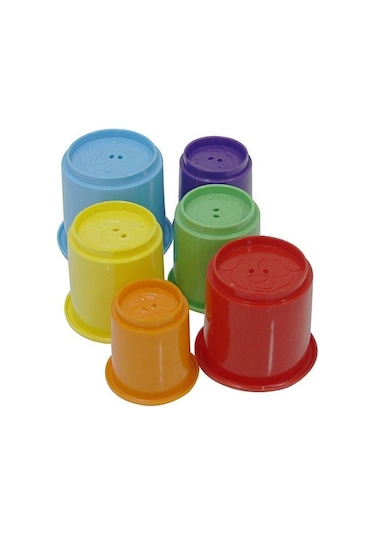 Sevimli Kule Kiki Dizme Oyunu Bebek Oyuncağı