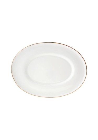 Jumbo 60 Parça Star Yemek Takımı Gold Altın - Beyaz