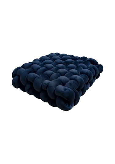 Kare Dokuma Yumuşak Kalın Kanepe Yastık Hazır Erişte Yastık Bulut Yastık El Sırt Yastık Elyaf Parlement Mavi