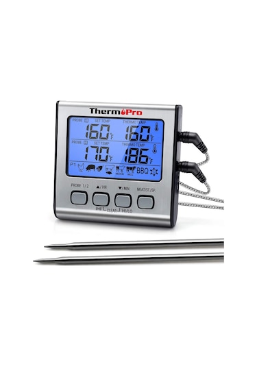 ThermoPro Çift Problu Dijital Gıda Termometresi
