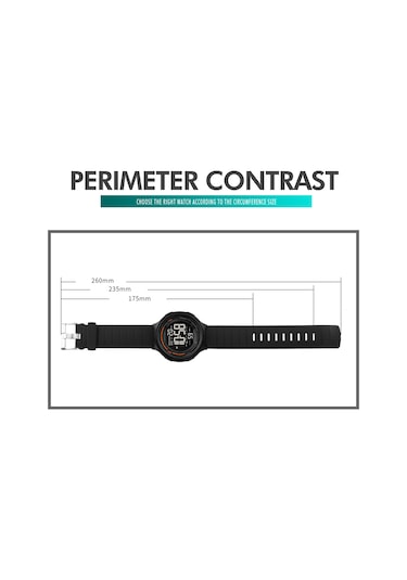 Tenfowee Skmeı 184 150m Su Geçirmez Dijital Akıllı Saat (İthalatçı Garantili)